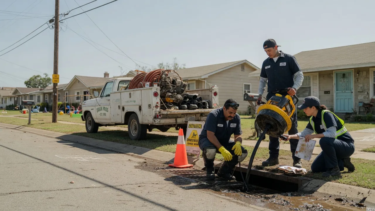 Drain Cleaning in Anahuac, TX near me